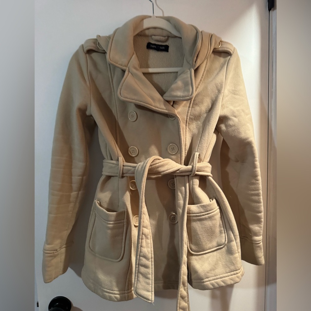 Cream Winter Jacket